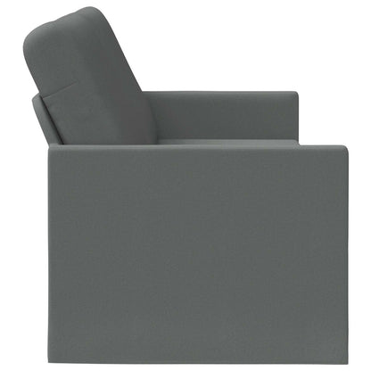 Divano a 3 posti Grigio Scuro 220 x 81 x 82 cm Tessuto | homemem39