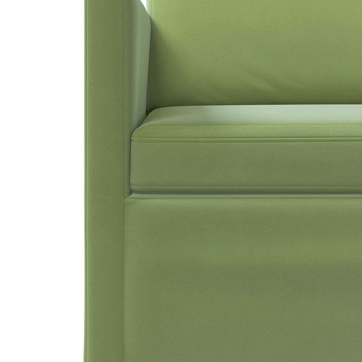 Divano a 3 posti Verde chiaro 220 x 81 x 82 cm Velluto (V) | homemem39