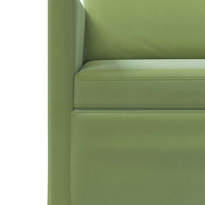 Divano a 3 posti Verde chiaro 220 x 81 x 82 cm Velluto (V) | homemem39