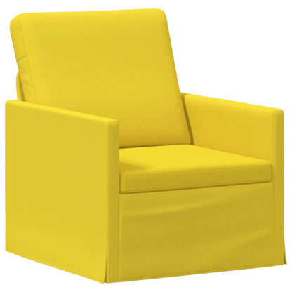 Set di divani 2 pcs Giallo Chiaro Tessuto | homemem39