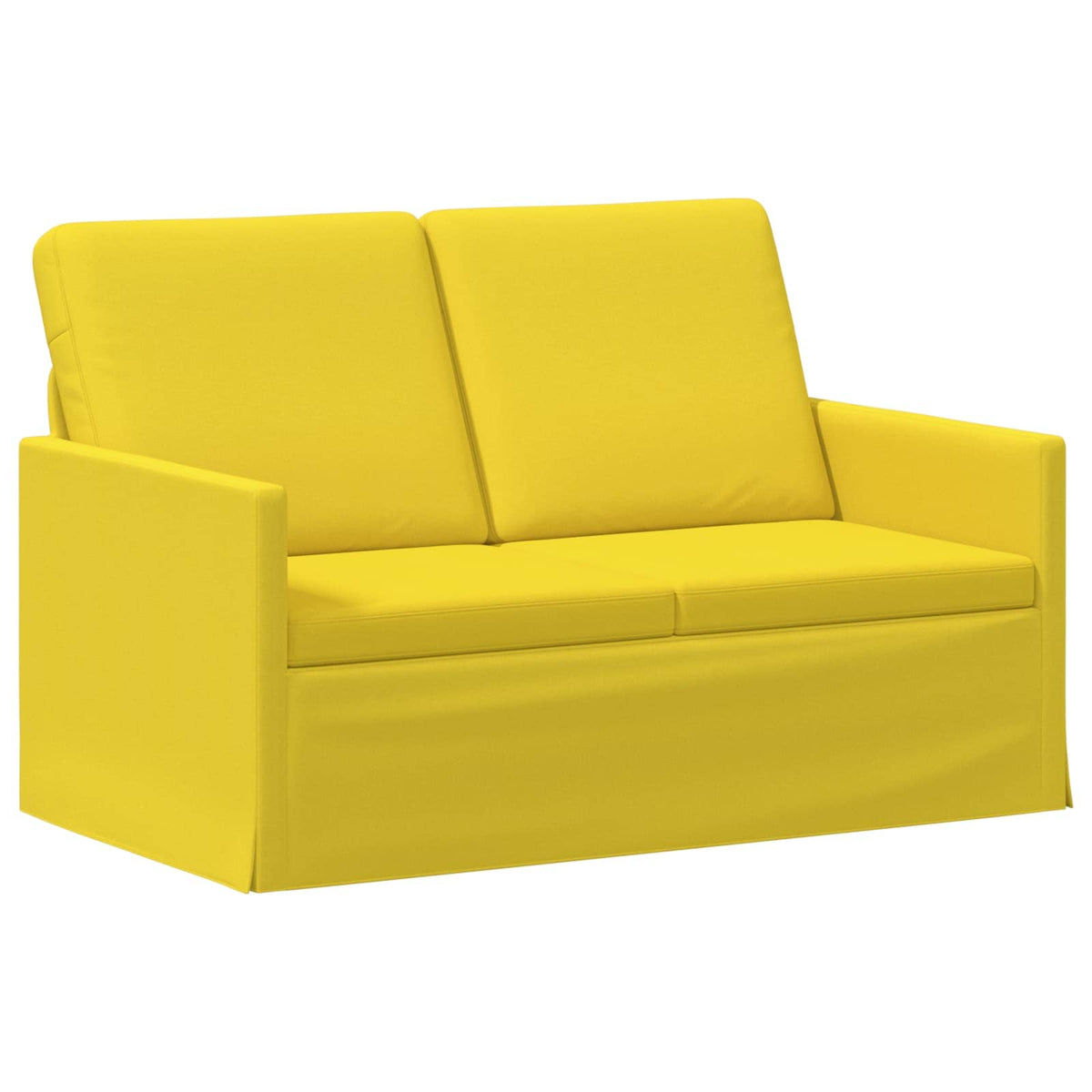 Set di divani 2 pcs Giallo Chiaro Tessuto | homemem39
