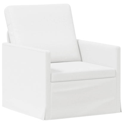 Set di divani 2 pcs Bianco Tessuto | homemem39