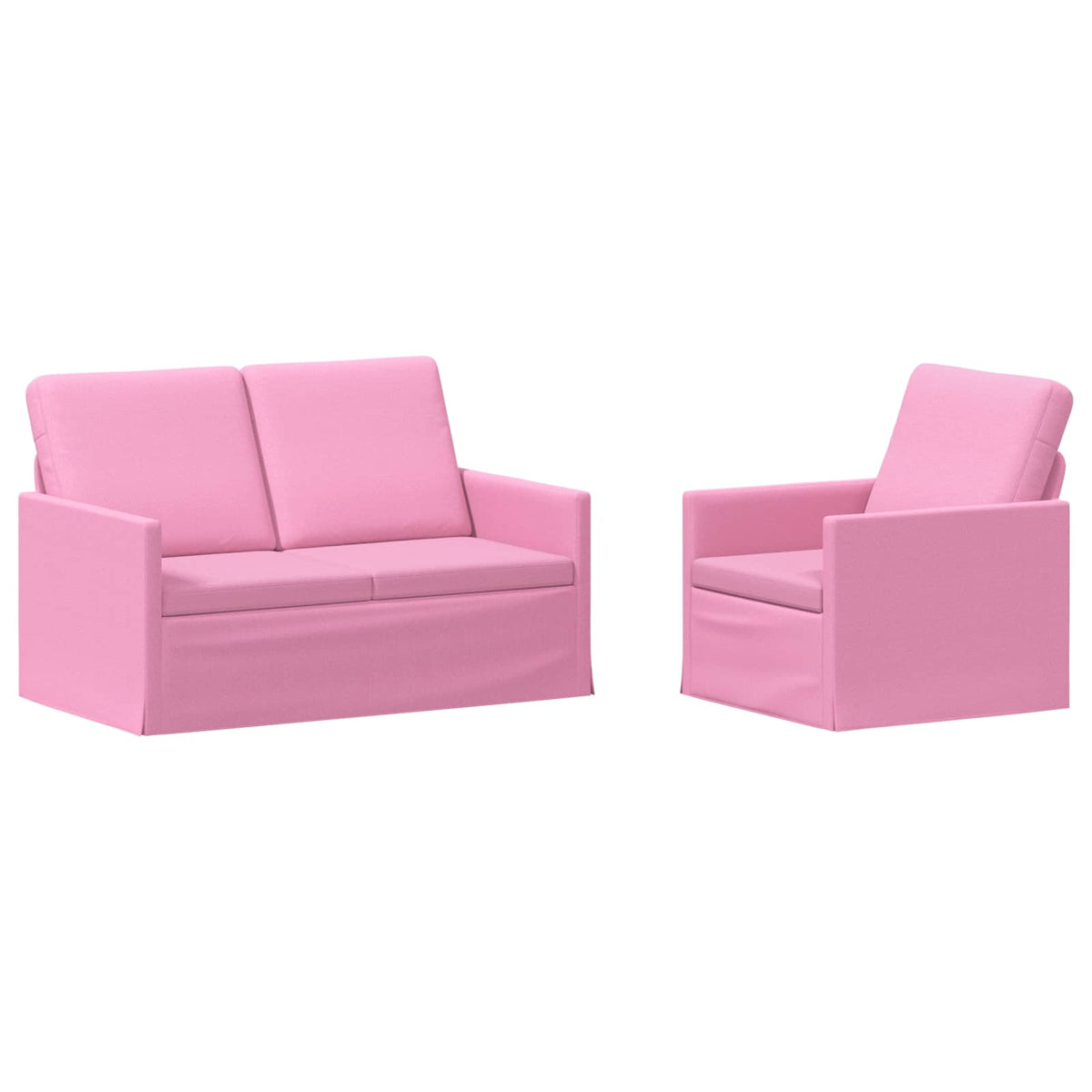 Set di divani 2 pcs Rosa Tessuto | homemem39