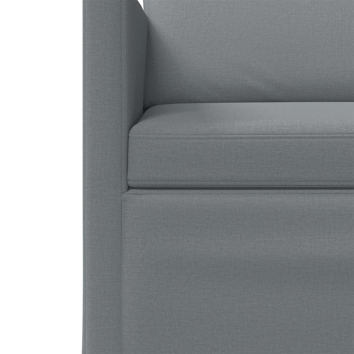 Set di divani 2 pcs Grigio Chiaro Tessuto | homemem39