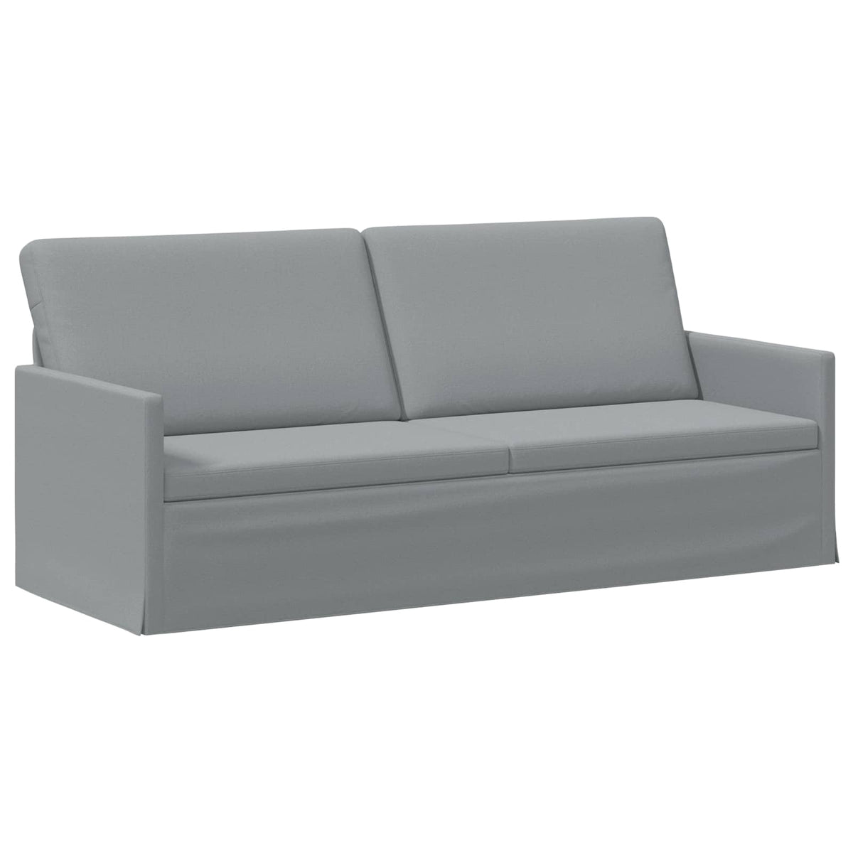 Set di divani 2 pcs Grigio Chiaro Tessuto | homemem39