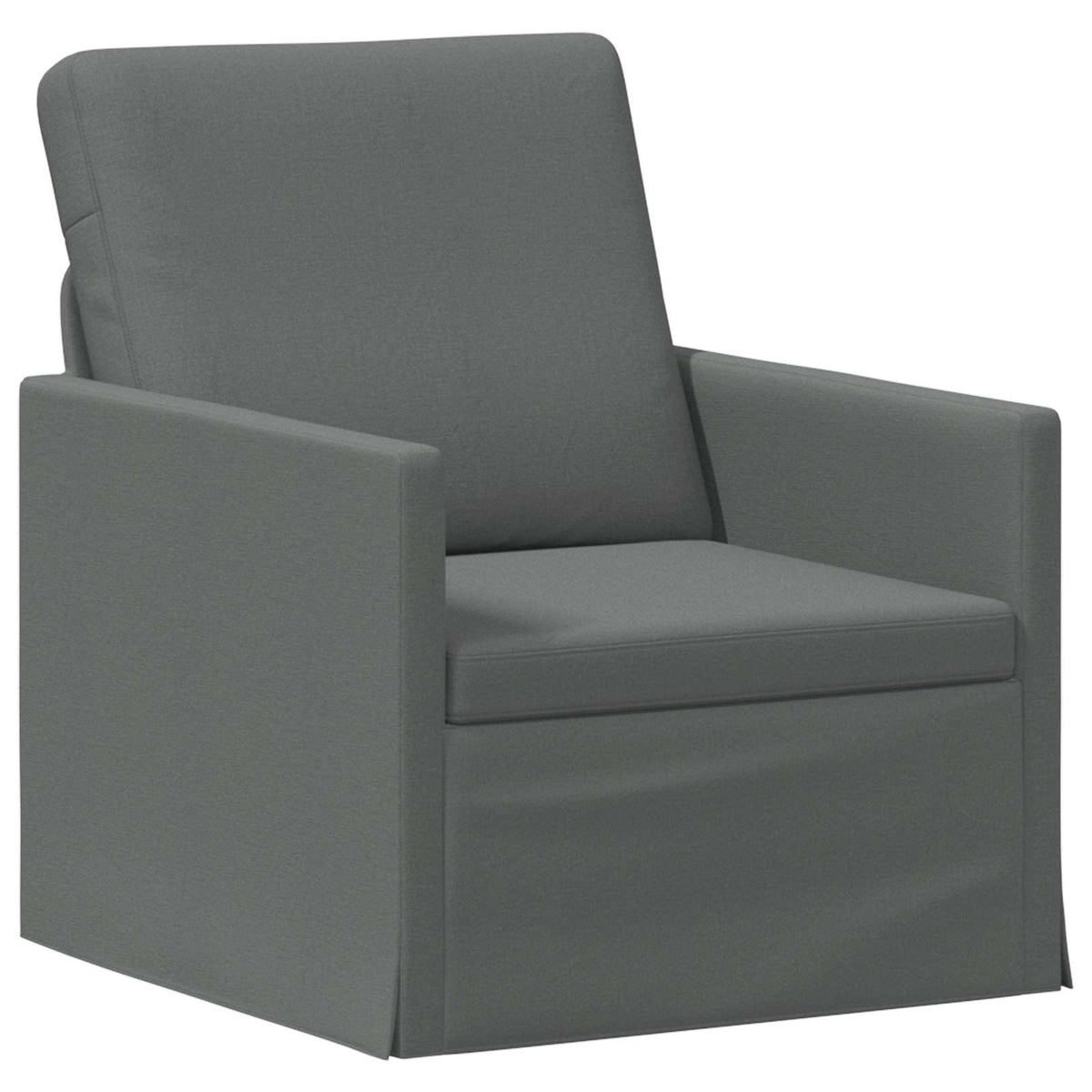 Set di divani 2 pcs Grigio Scuro Tessuto | homemem39
