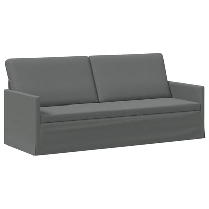 Set di divani 2 pcs Grigio Scuro Tessuto | homemem39
