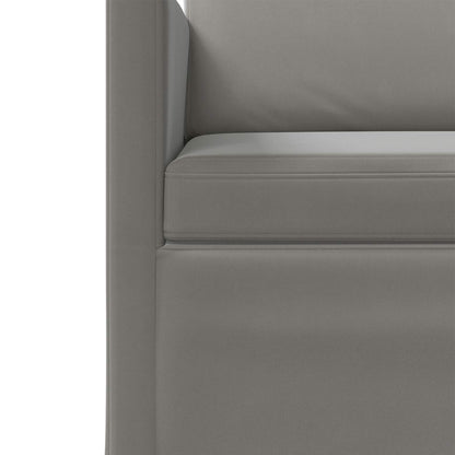 Set di divani 2 pcs Grigio Chiaro Velluto (V) | homemem39