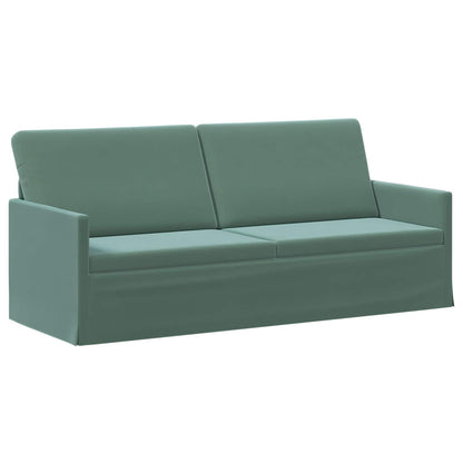 Set di divani 2 pcs Verde Mare Velluto (V) | homemem39
