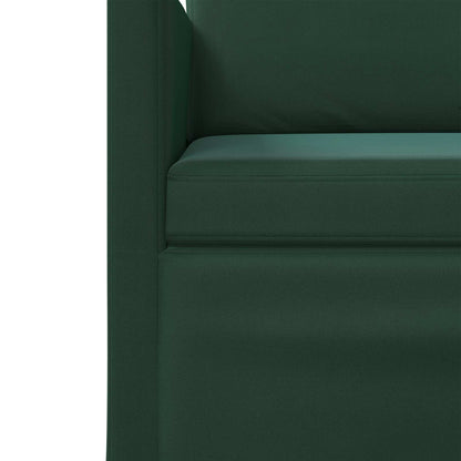 Set di divani 2 pcs Verde Scuro Velluto (V) | homemem39
