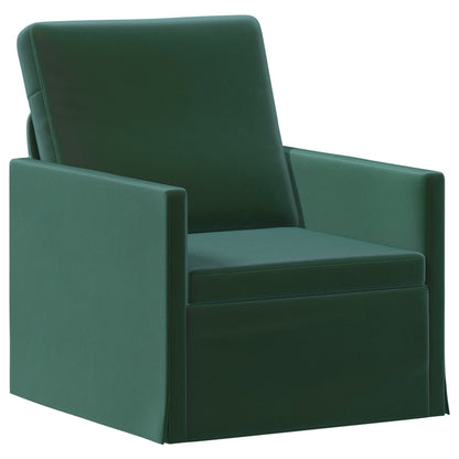 Set di divani 2 pcs Verde Scuro Velluto (V) | homemem39