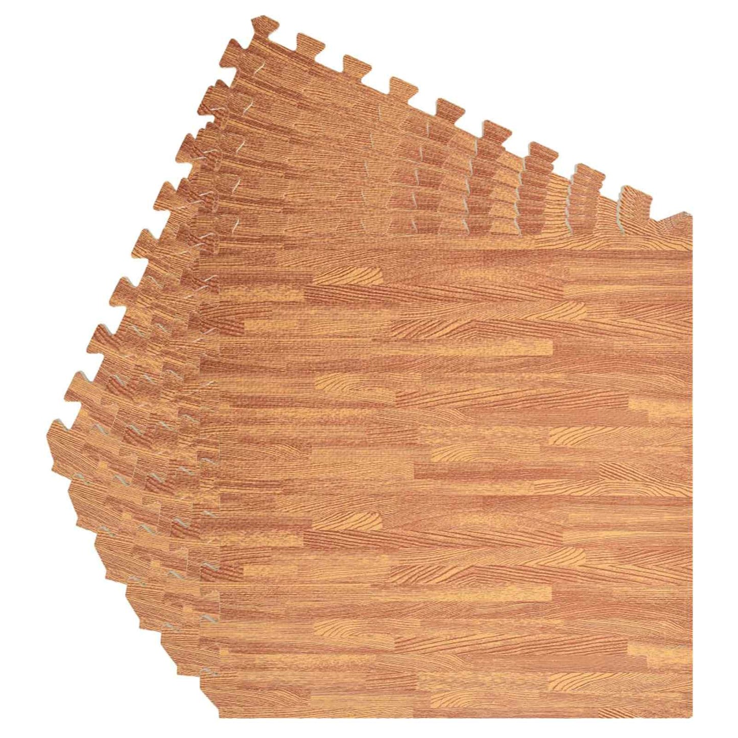 Tappetino per piscina 6 pcs legno 4,32 ㎡ Schiuma EVA | homemem39
