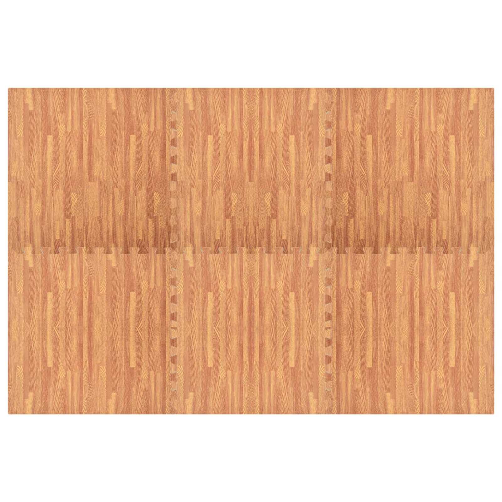 Tappetino per piscina 6 pcs legno 4,32 ㎡ Schiuma EVA | homemem39