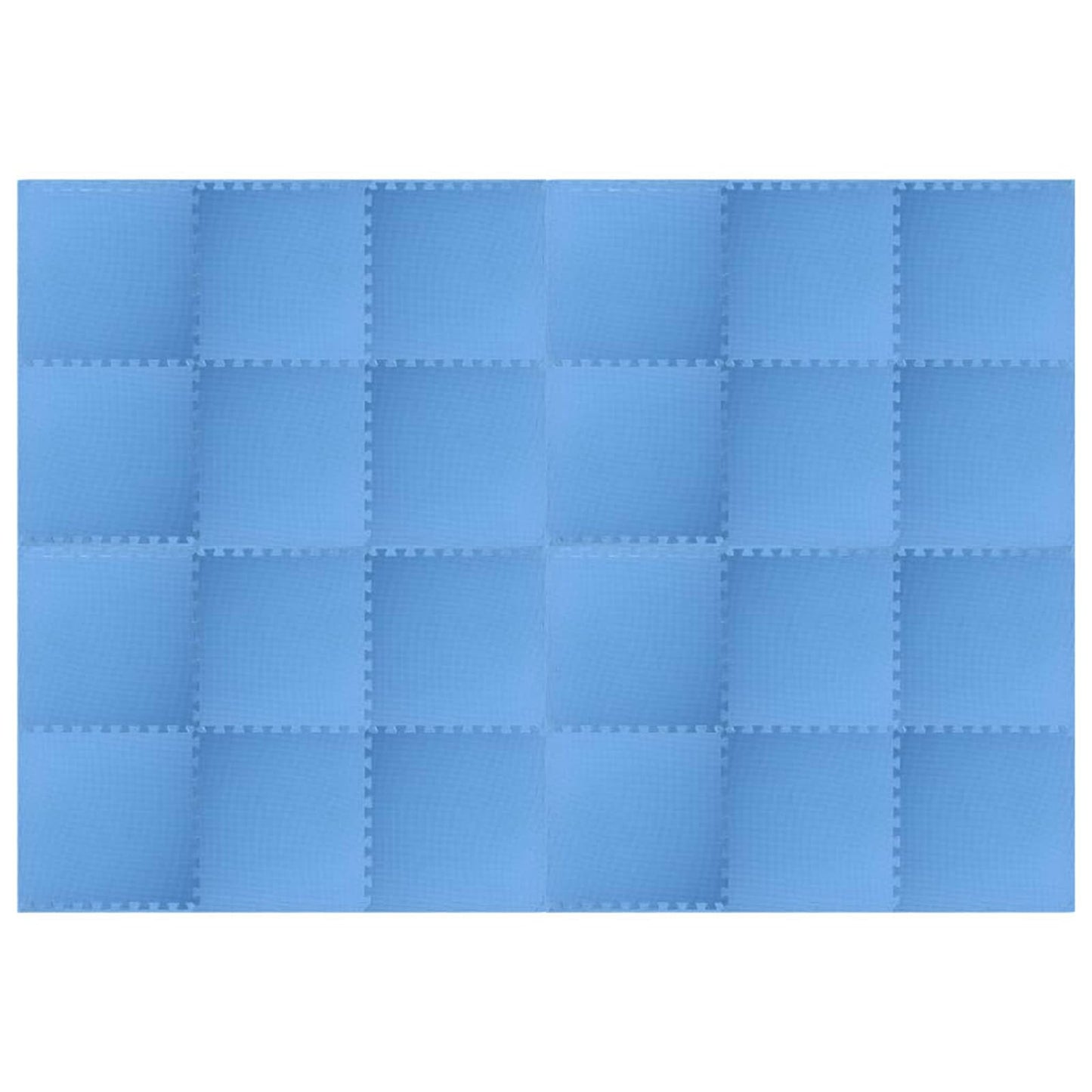 Tappetino per piscina 24 pcs Blu 8,64 ㎡ Schiuma EVA | homemem39