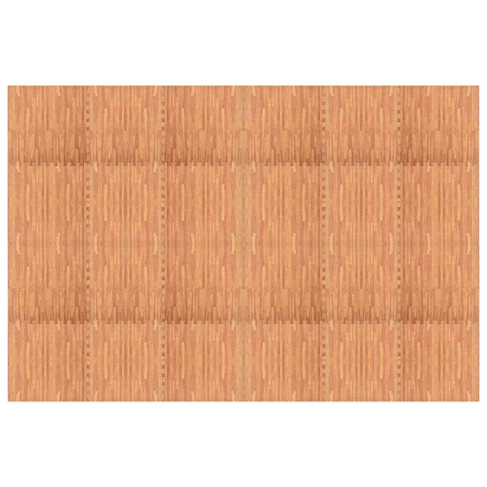 Tappetino per piscina 24 pcs legno 8,64 ㎡ Schiuma EVA | homemem39