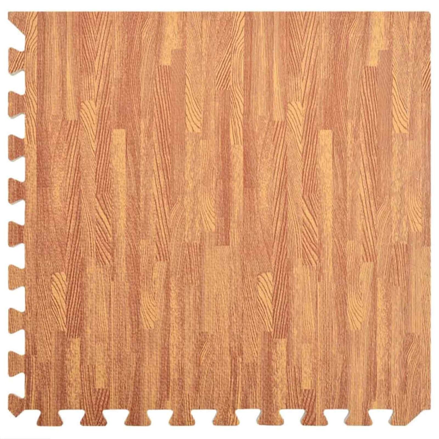 Tappetino per piscina 24 pcs legno 8,64 ㎡ Schiuma EVA