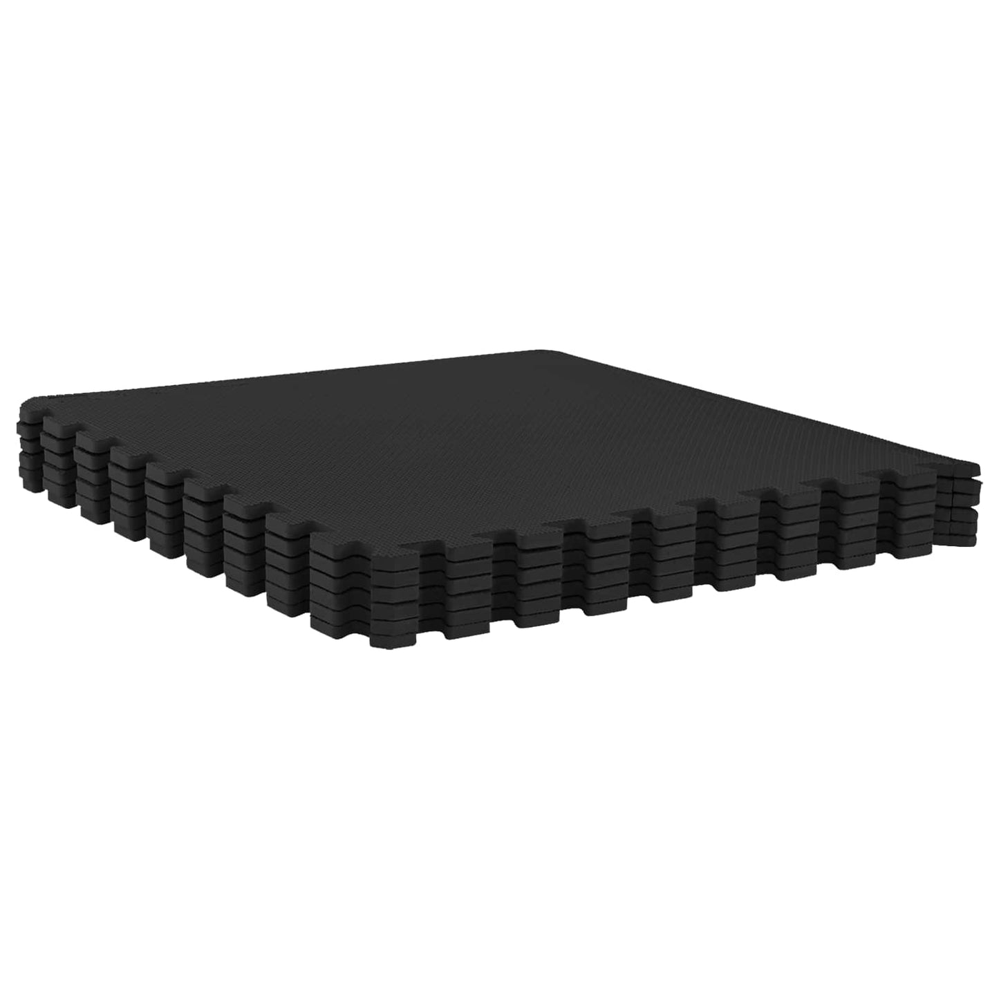 Tappetino per piscina 50 pcs Nero 18 m² Schiuma EVA | homemem39