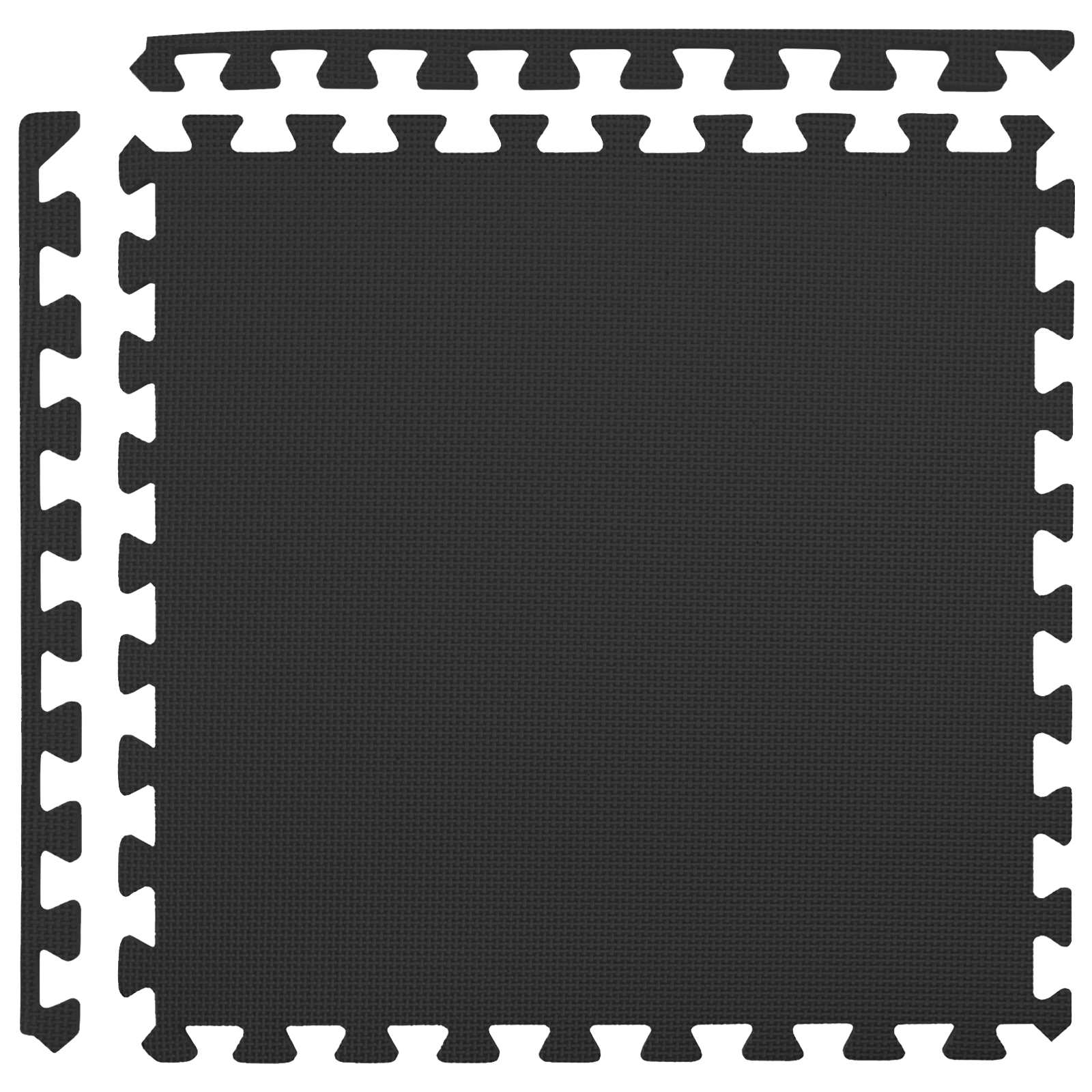 Tappetino per piscina 50 pcs Nero 18 m² Schiuma EVA | homemem39