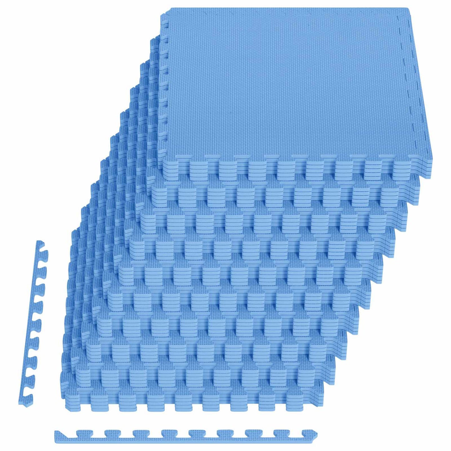 Tappetino per piscina 50 pcs Blu 18 m² Schiuma EVA | homemem39
