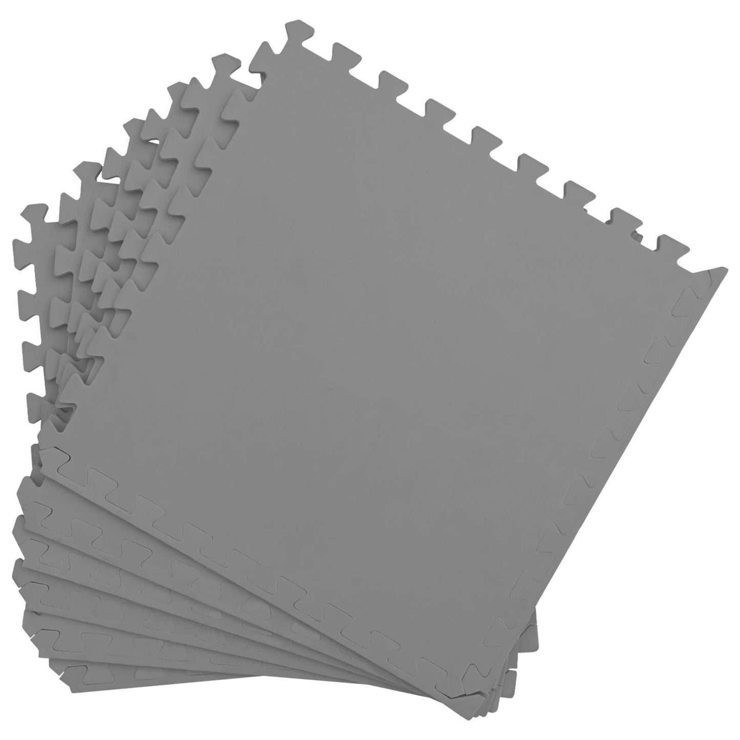 Tappetino per piscina 12 pcs Grigio 4,32 m² Schiuma EVA | homemem39