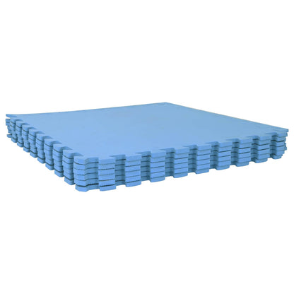 Tappetino per piscina 24 pcs Blu 8,64 m² Schiuma EVA | homemem39