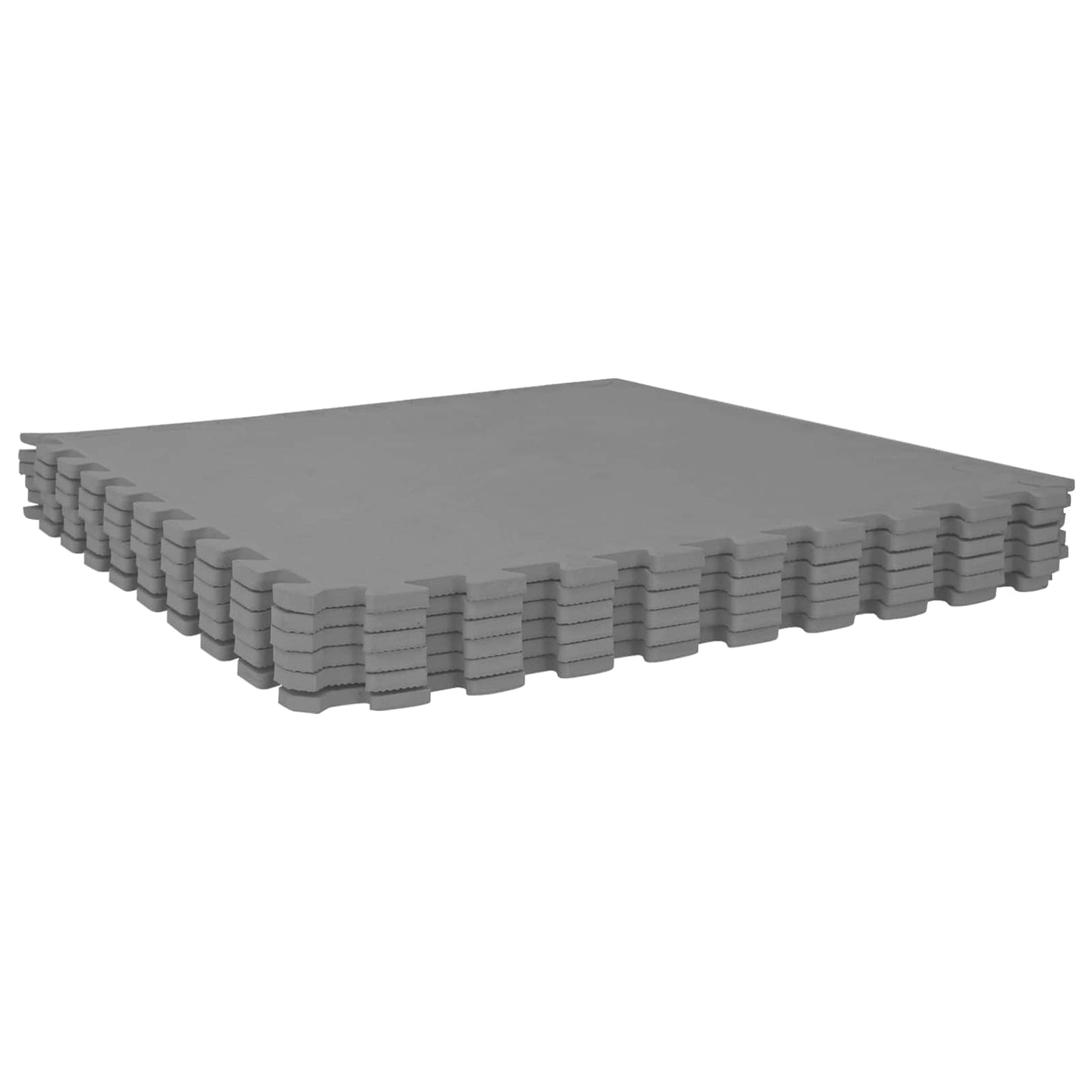 Tappetino per piscina 40 pcs Grigio 14,4 m² Schiuma EVA | homemem39