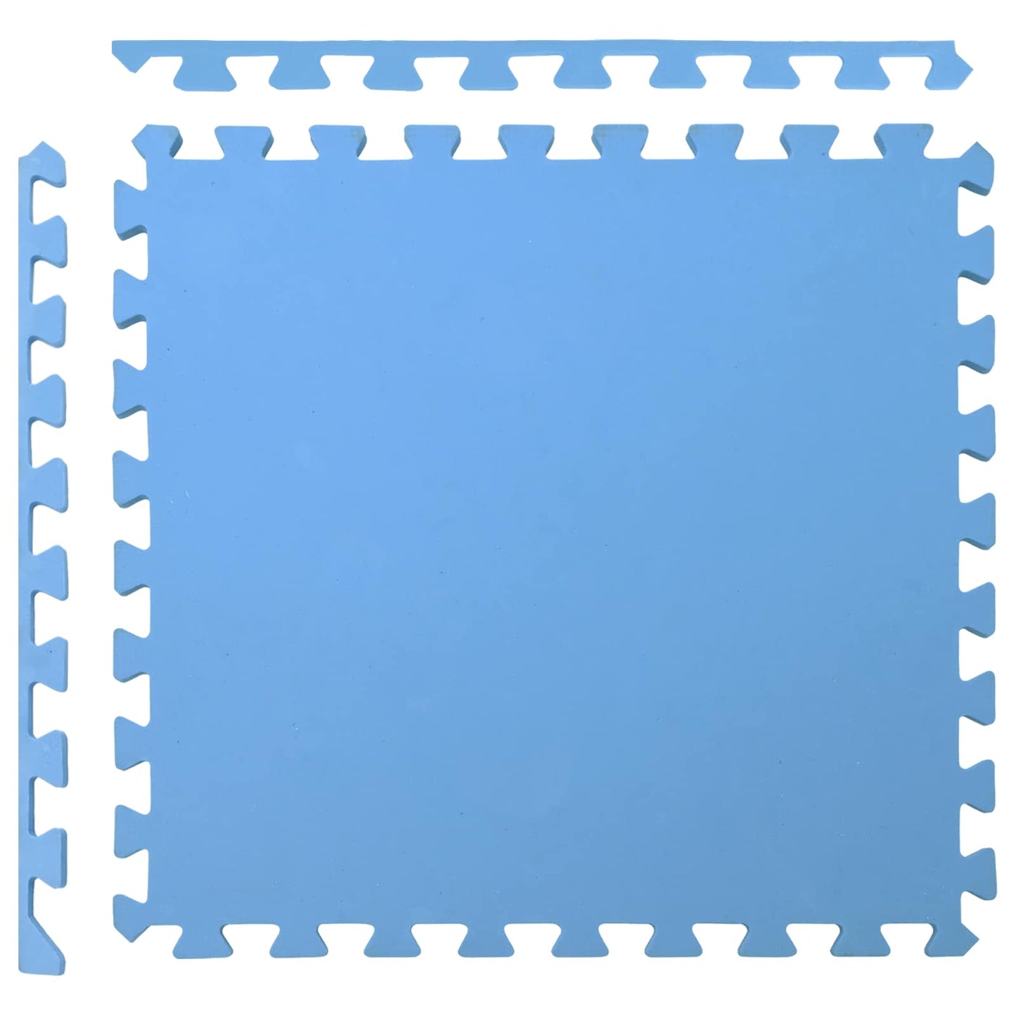 Tappetino per piscina 40 pcs Blu 14,4 m² Schiuma EVA | homemem39