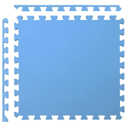 Tappetino per piscina 40 pcs Blu 14,4 m² Schiuma EVA | homemem39
