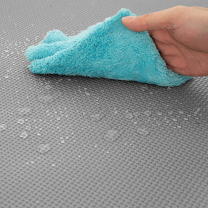 Tappetino per piscina 6 pcs Grigio 2,16 m² Schiuma EVA | homemem39
