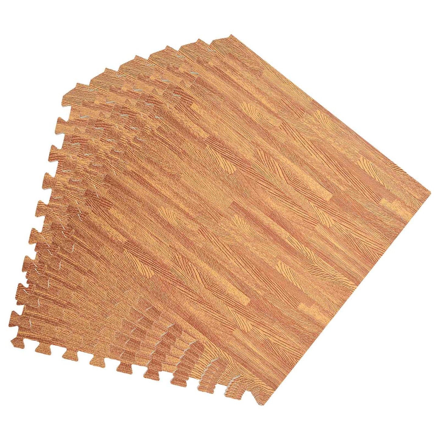 Tappetino per piscina 6 pcs legno 2,16 m² Schiuma EVA | homemem39