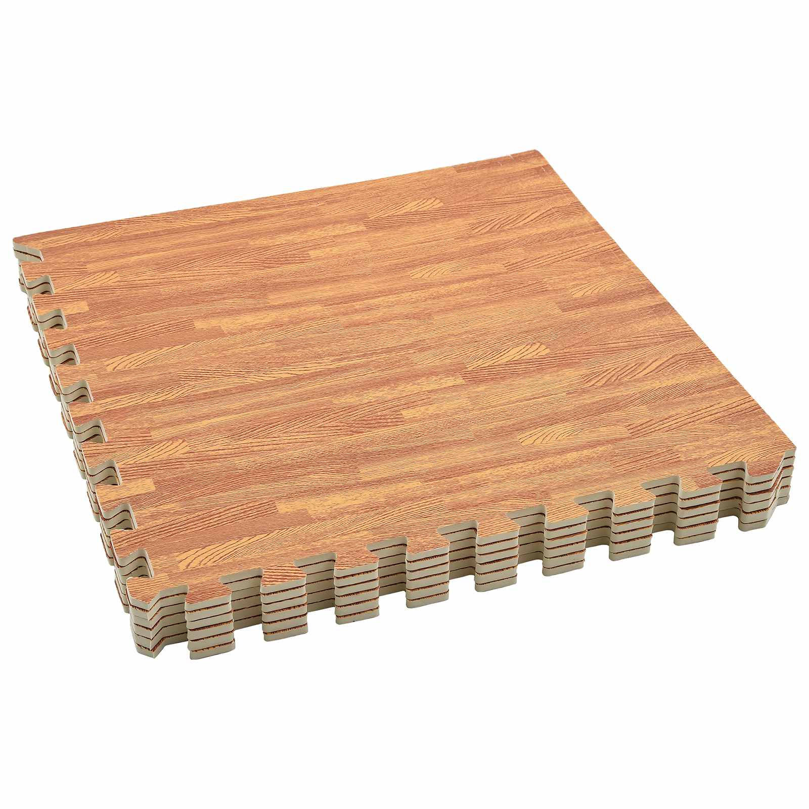 Tappetino per piscina 6 pcs legno 2,16 m² Schiuma EVA | homemem39
