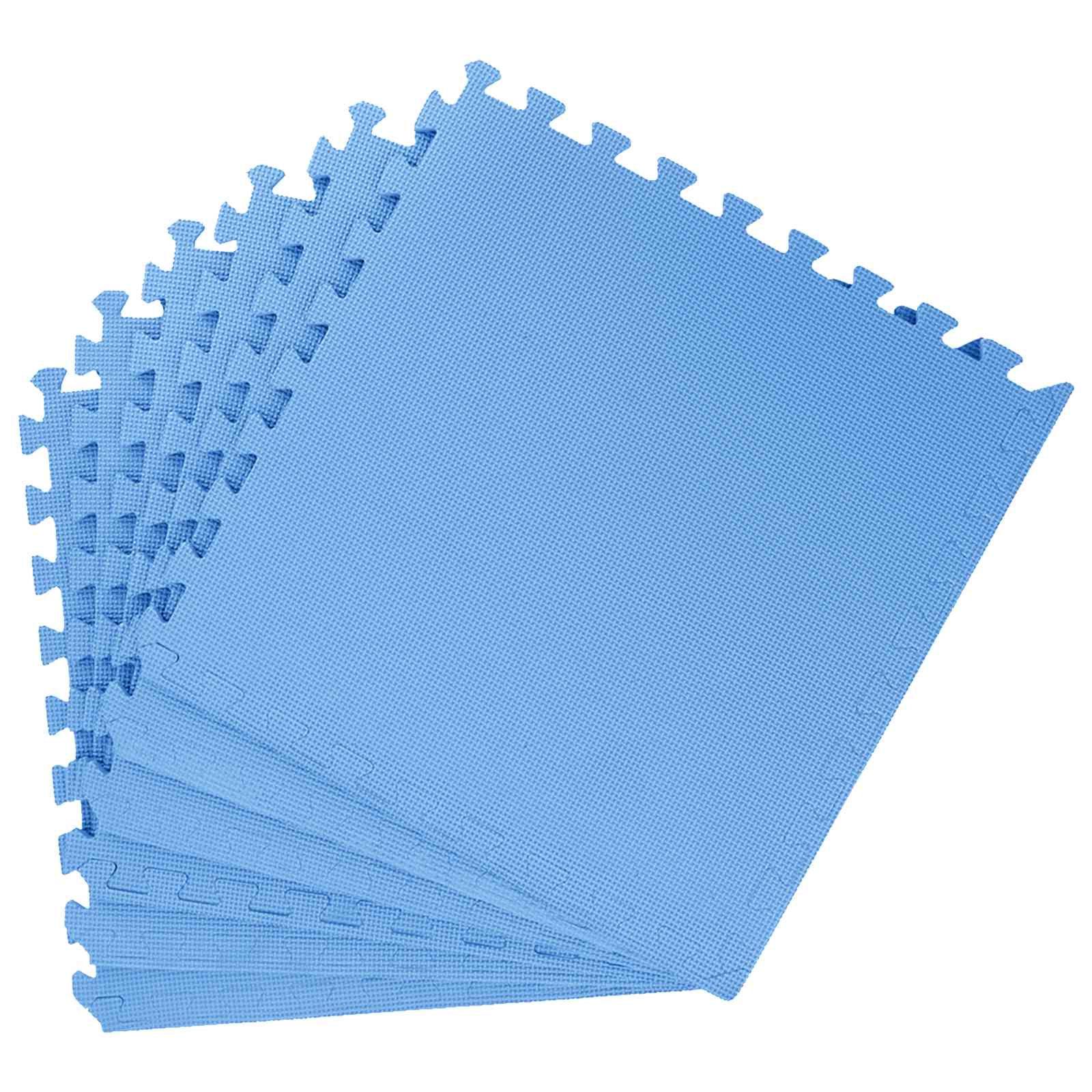 Tappetino per piscina 12 pcs Blu 4,32 m² Schiuma EVA | homemem39