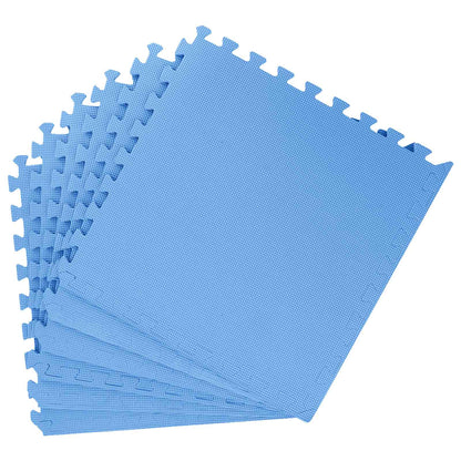 Tappetino per piscina 12 pcs Blu 4,32 m² Schiuma EVA | homemem39