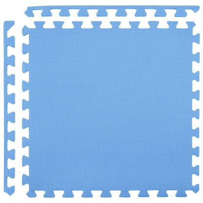 Tappetino per piscina 12 pcs Blu 4,32 m² Schiuma EVA | homemem39