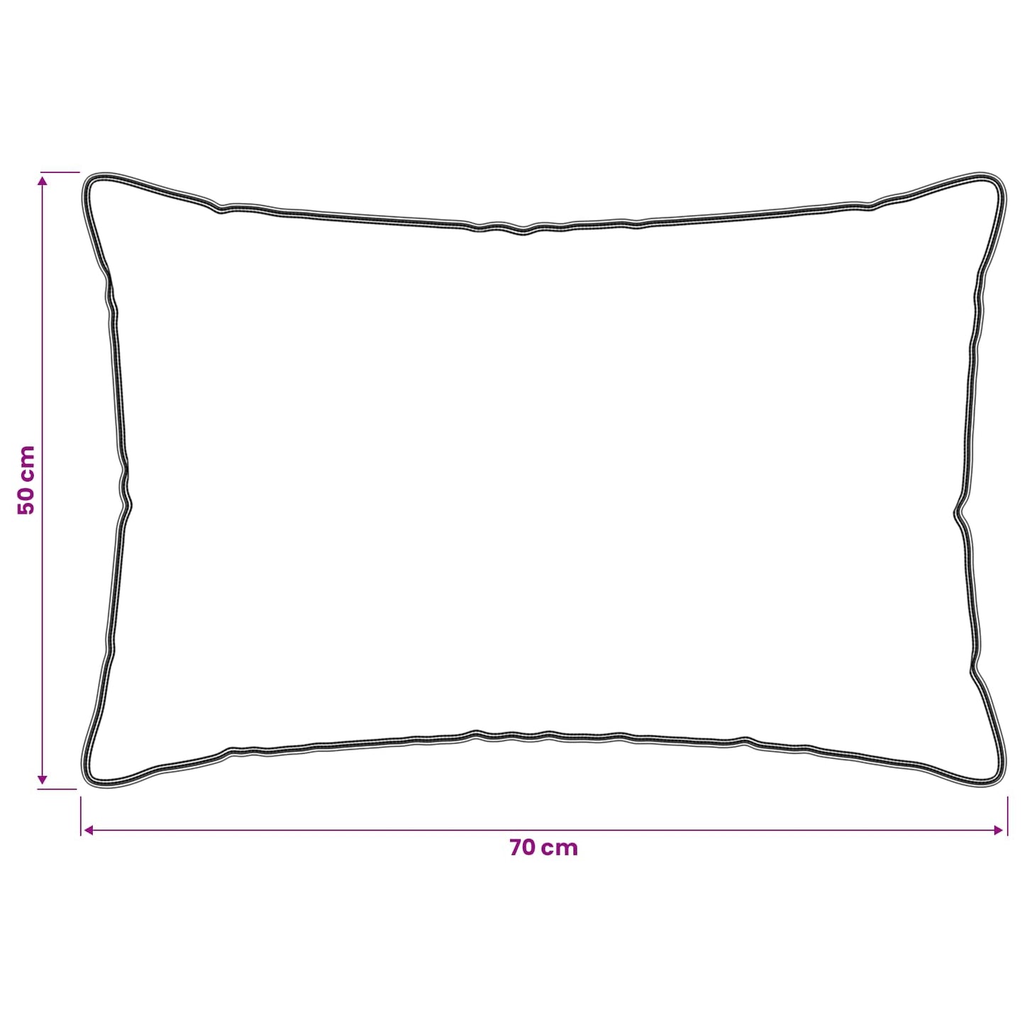 Set Duvet e Cuscino da Letto 2 pz 135 x 200 cm Estate 1000 g/pc | homemem39