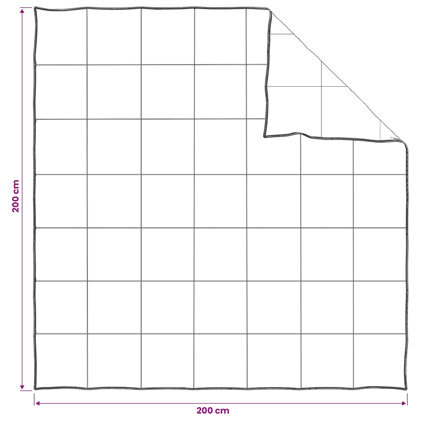 Set di Piumoni 2 pz 200 x 200 cm Tutte le stagioni Beige | homemem39