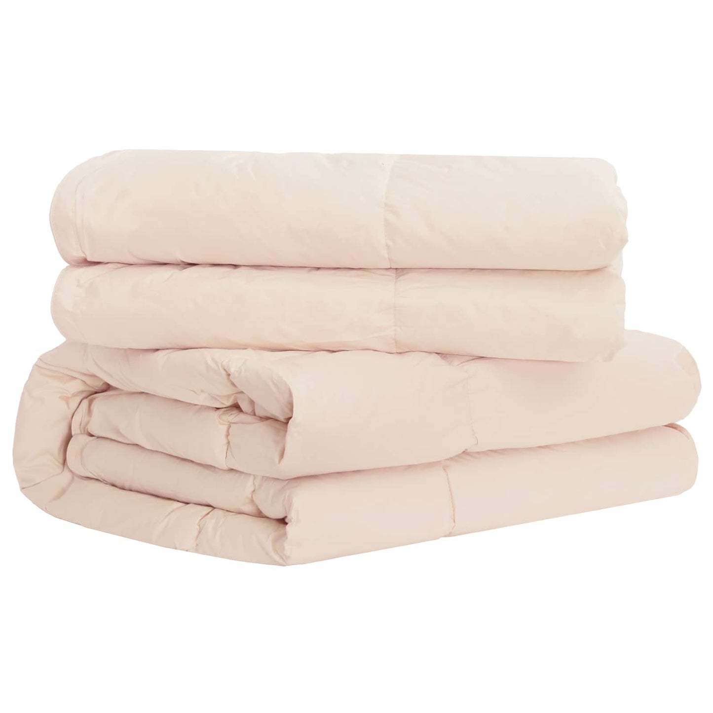 Set di Piumoni 2 pz 155 x 220 cm Kapok e Poliestere Beige | homemem39