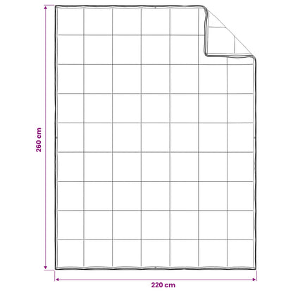 Set di Piumoni 2 pz 260 x 220 cm Kapok e Poliestere Beige | homemem39