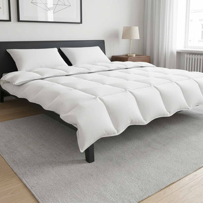Set di piumoni 220 x 260 cm No Cotone, Bambù, Poliestere Bianco