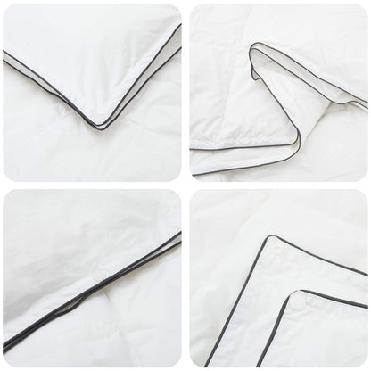 Set di Piumoni 3 pz Bianco Bambù