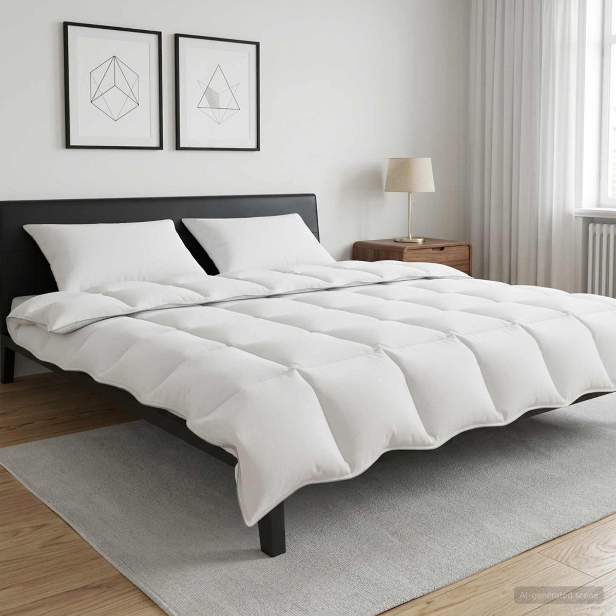 Set di Piumoni 2 pz 200 x 200 cm Estate 150 gsm Fibra di bambù