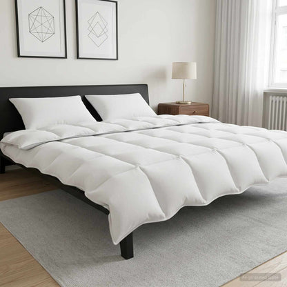 Set di Piumoni Bianco 200 x 220 cm Poliestere, Bamboo