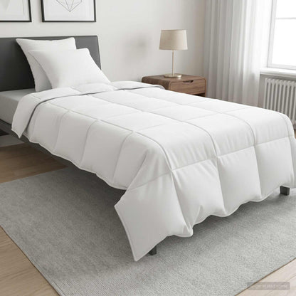 Set di Piumoni Bianco 155 x 220 cm Poliestere, Bamboo