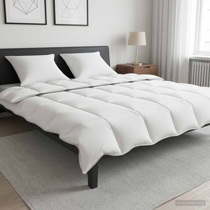 Set Duvet e Cuscino da Letto 3 pz 200 x 200 cm Inverno 720 g/pc