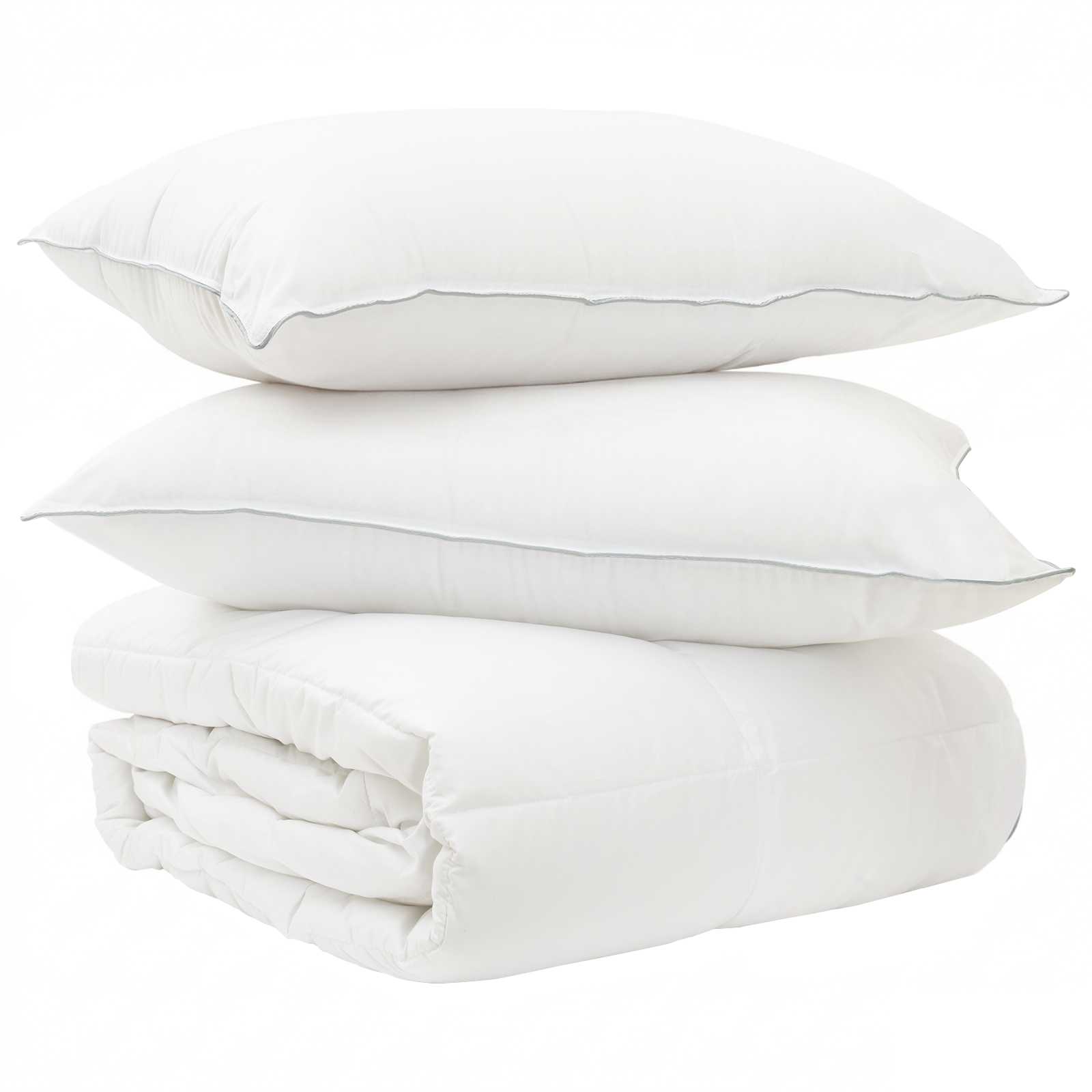 Set Duvet e Cuscino da Letto 3 pz 200 x 200 cm Inverno 900 g/pc | homemem39