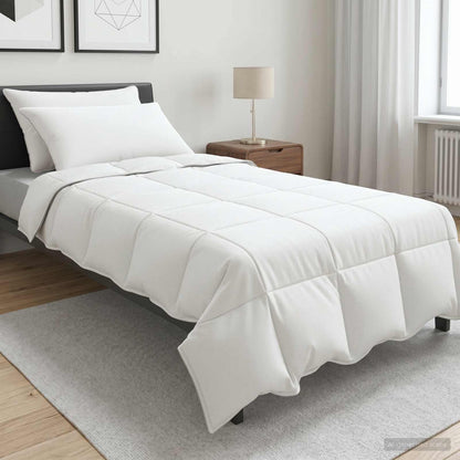 Set Duvet e Cuscino da Letto 3 pz 155 x 220 cm Inverno 700 g/pc | homemem39