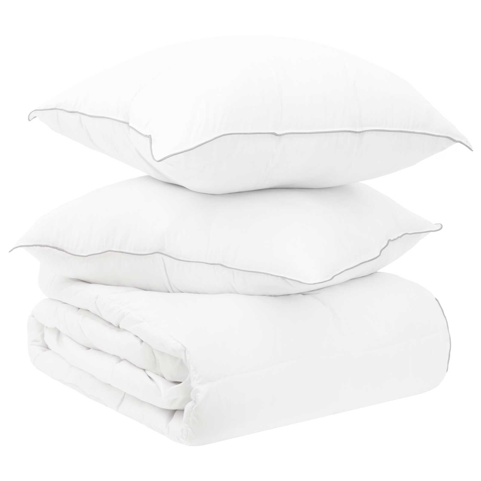 Set Duvet e Cuscino da Letto 3 pz 260 x 220 cm Inverno 430 g/pc | homemem39