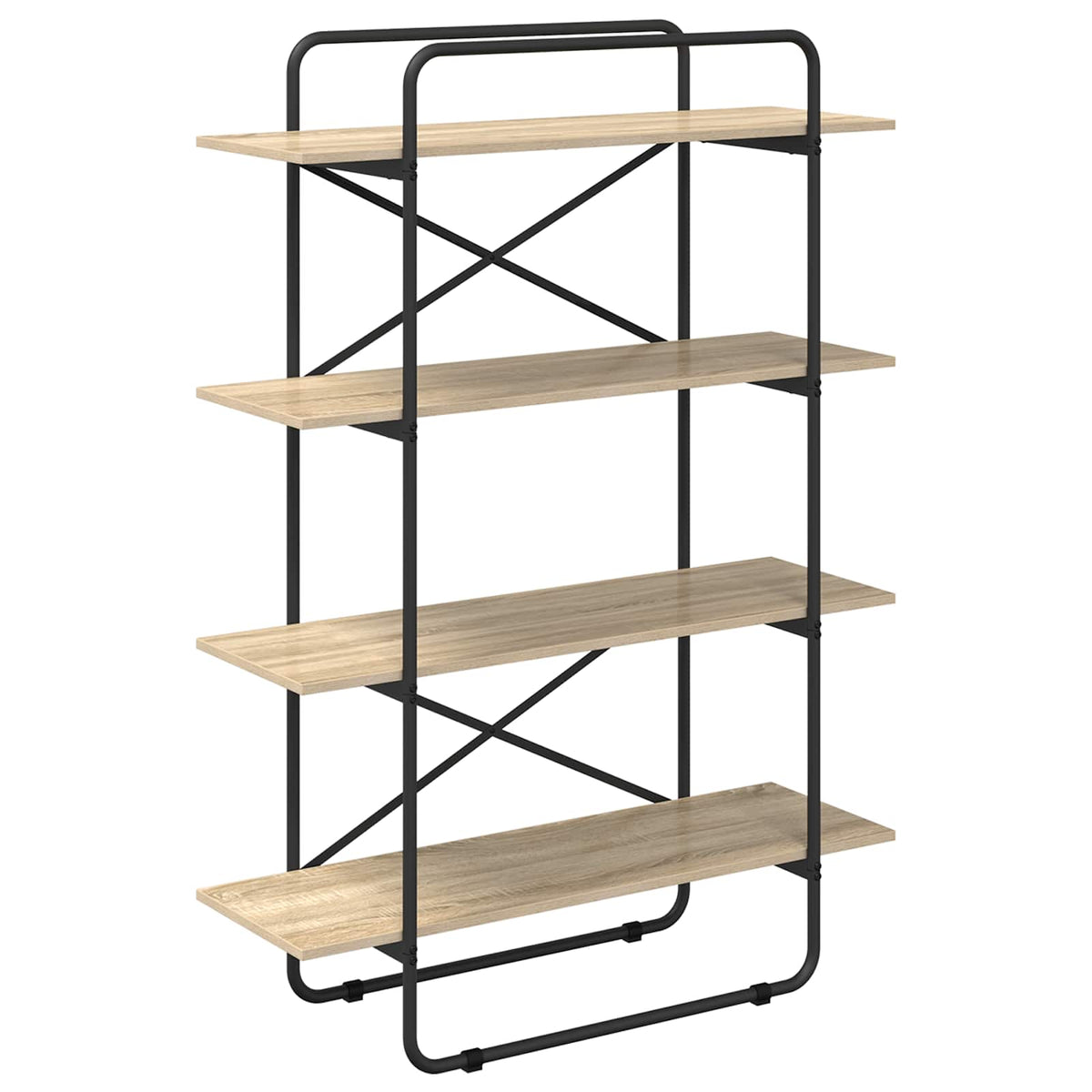 Libreria 4 livelli 100 x 35 x 140 cm PB Rovere Sonoma | homemem39
