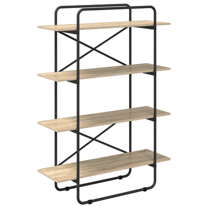Libreria 4 livelli 100 x 35 x 140 cm PB Rovere Sonoma | homemem39