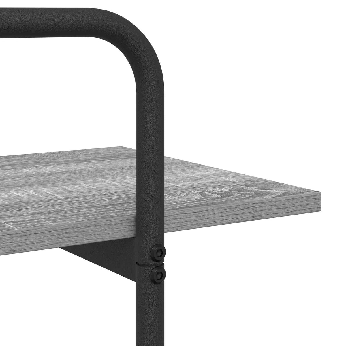 Libreria 4 livelli 100 x 35 x 140 cm PB Sonoma grigio | homemem39